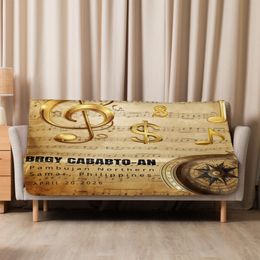 Brgy Cababato-an1 Sublimated Sherpa Blanket