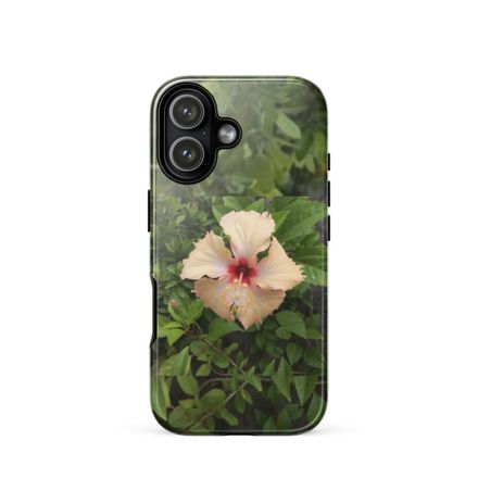 Nathy Yellow Gumamela Tough Case for iPhone® 