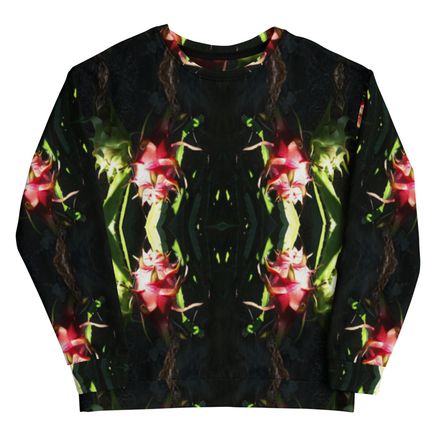 Nathy Dragonfruit Recycled Unisex Sweatshirt