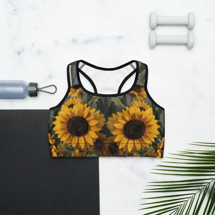 Rica Sunflower Sports Bra