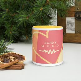 Rica Heart Ceramic Mug with Color Inside