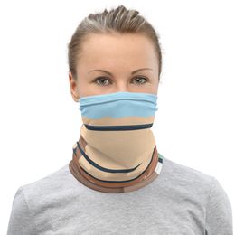 Lyn2x Ruins Print Neck Gaiter