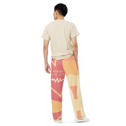 Rica Heart Unisex Wide-Leg Pants