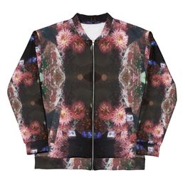 ZAG Pinkish Unisex Bomber Jacket