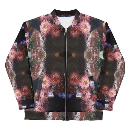 ZAG Pinkish Unisex Bomber Jacket