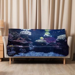 ZAG Corals Sublimated Sherpa Blanket