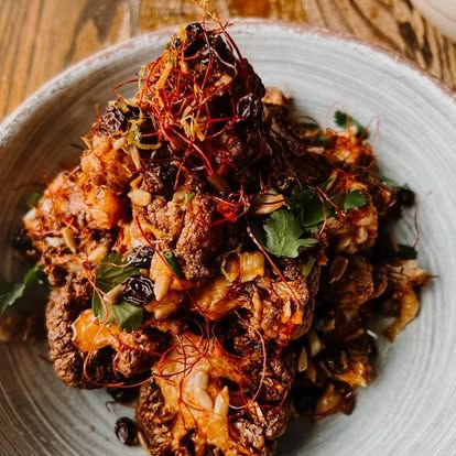 Calabrese Vinaigrette Recipe + Three Dishes (Fried Cauliflower, Street Corn, Brunch Potatoes)