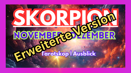 SKORPION   November  Dezember 2025