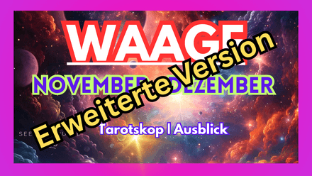 WAAGE  November Dezember 2025 