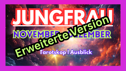 JUNGFRAU   November  Dezember 2025 