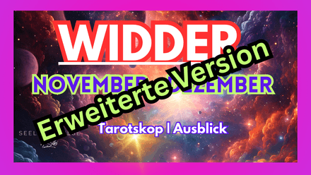 WIDDER   November - Dezember 2025 