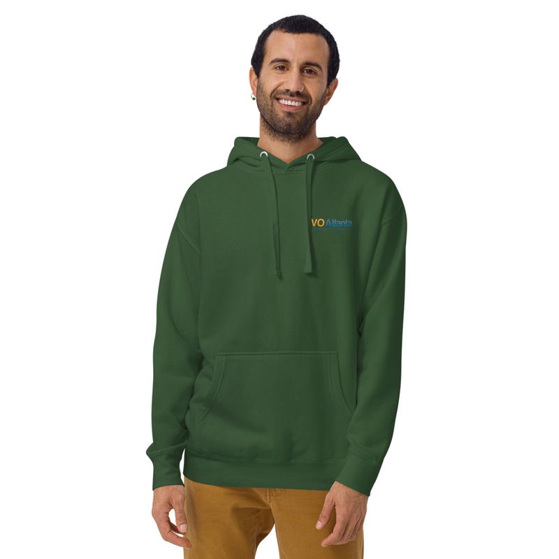 Unisex VO Atlanta Undated Logo Hooded Sweatshirt