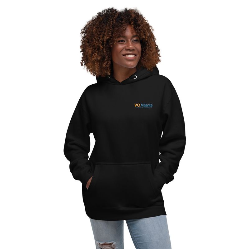 Unisex VO Atlanta Undated Logo Hooded Sweatshirt