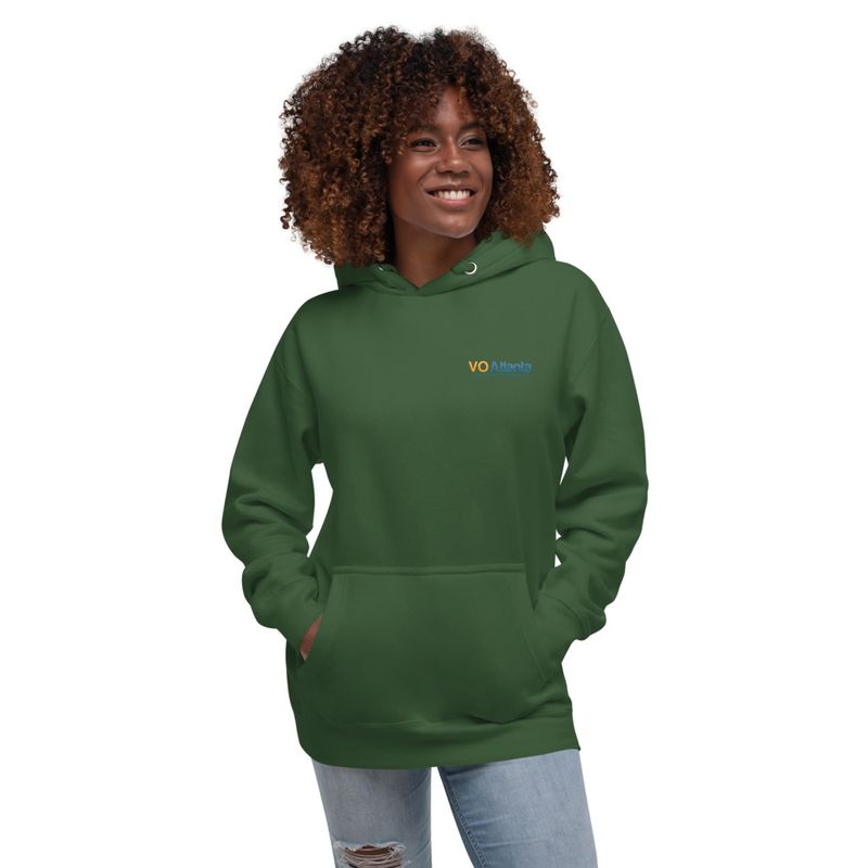 Unisex VO Atlanta Undated Logo Hooded Sweatshirt