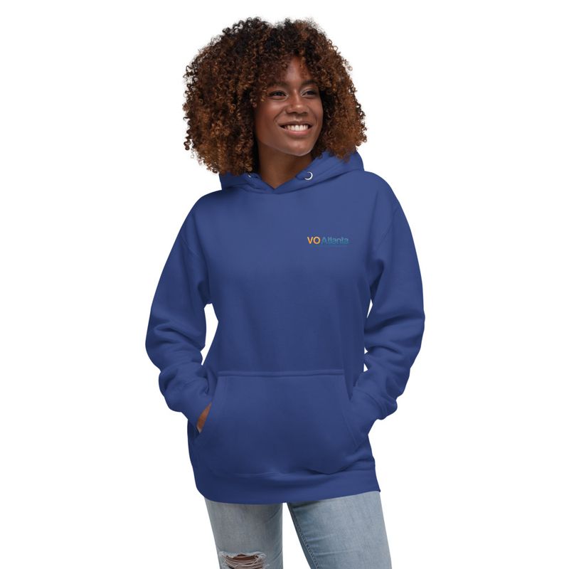 Unisex VO Atlanta Undated Logo Hooded Sweatshirt