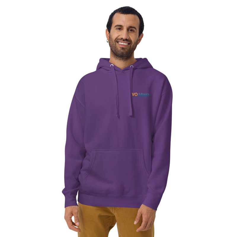 Unisex VO Atlanta Undated Logo Hooded Sweatshirt