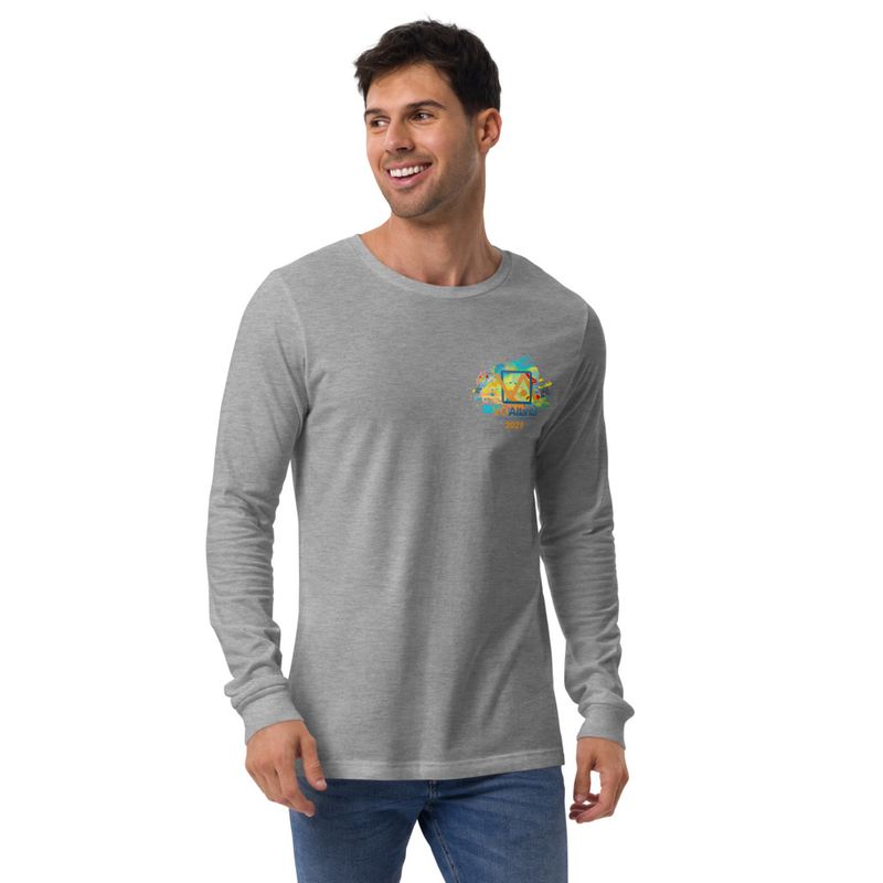 Unisex VO Atlanta 2025 Paint Splatter Logo Long Sleeve T-Shirt 