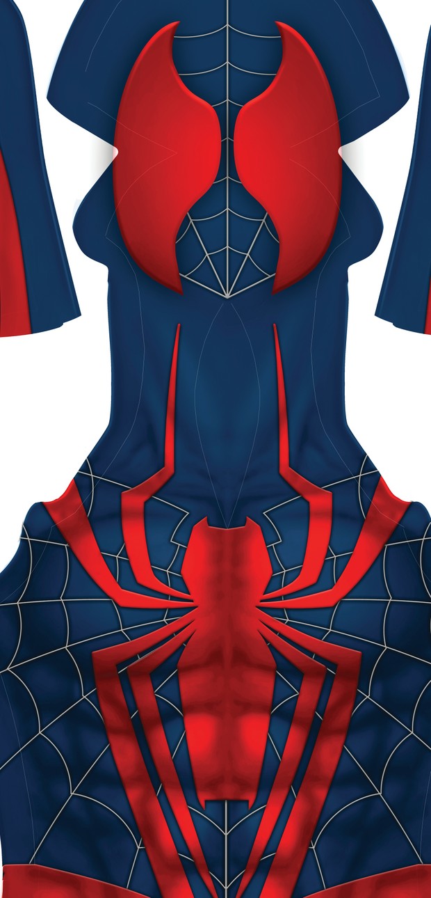 ALTERNATE DESIGN SPIDER-MAN EDIT 1 pattern (webbing on face)