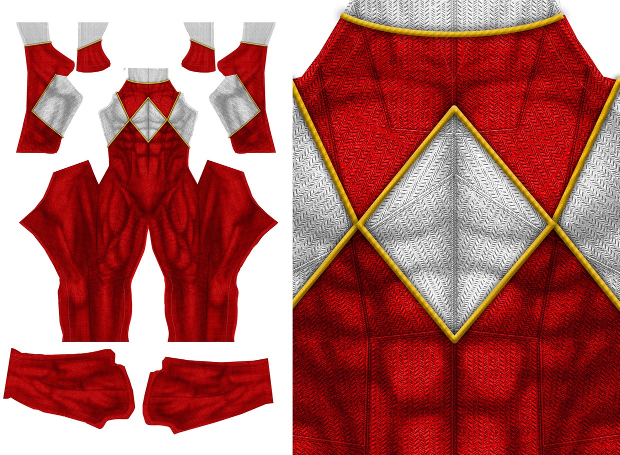 Red Power Ranger Pro RED POWER RANGER (NEW)