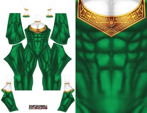 GREEN ZEO RANGER pattern file