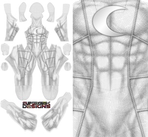 MOONKNIGHT (updated design) pattern file