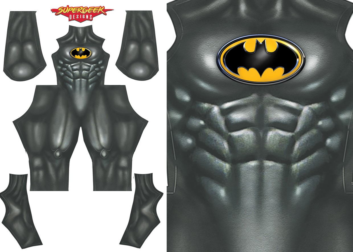 Batman Techicial Pattern BATMAN GREY (Keaton style) pattern file