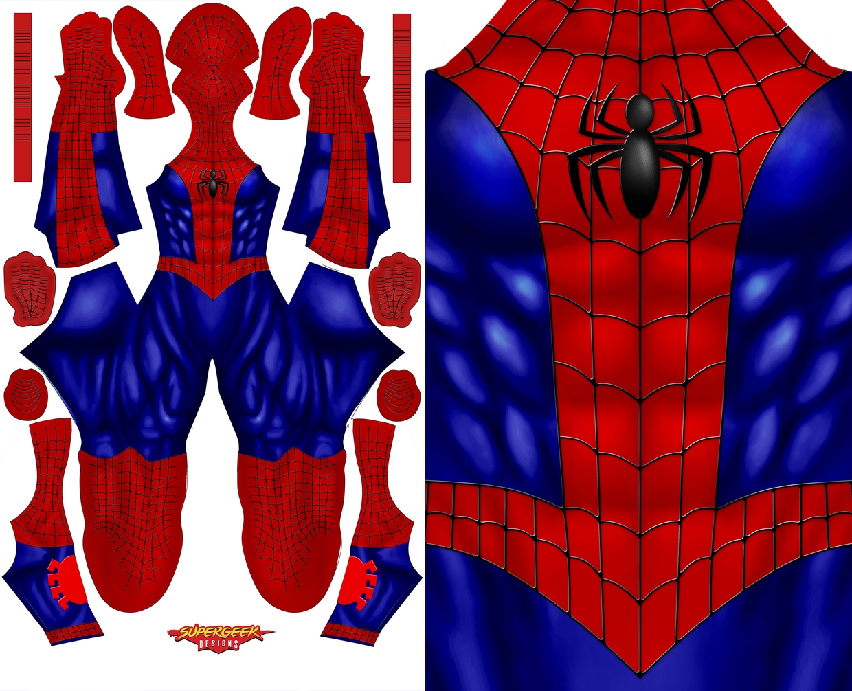 SPIDERMAN COMIC (plain) pattern file