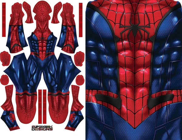 SPIDERMAN DREAM SUIT pattern file