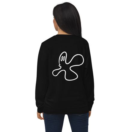 Spectre #1 (BACK PRINT) organic Unisex Long-Sleeve Sweatshirt 