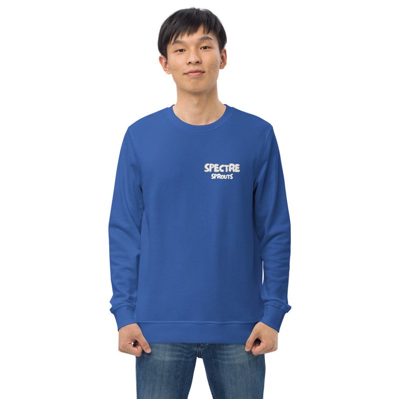 Spectre #1 (BACK PRINT) organic Unisex Long-Sleeve Sweatshirt 