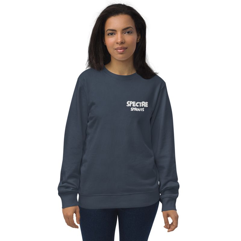 Spectre #1 (BACK PRINT) organic Unisex Long-Sleeve Sweatshirt 