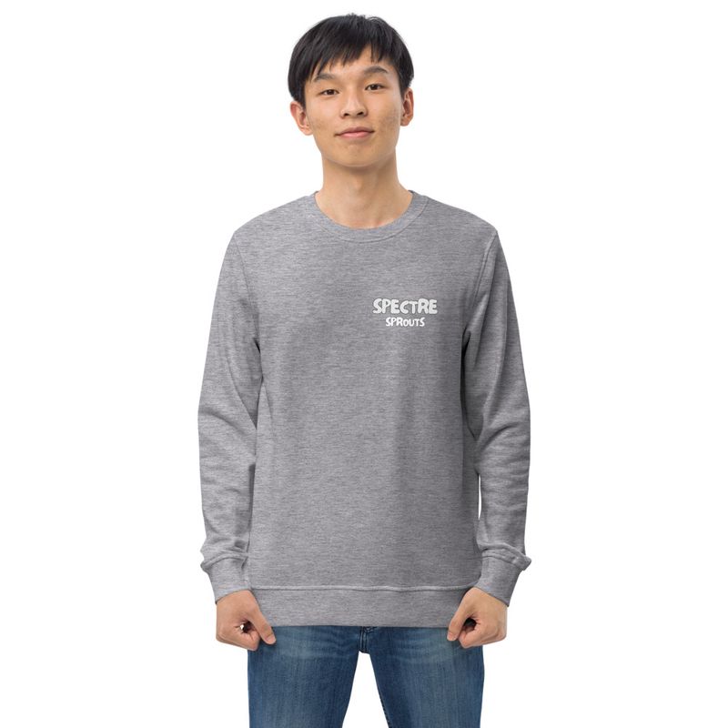 Spectre #1 (BACK PRINT) organic Unisex Long-Sleeve Sweatshirt 
