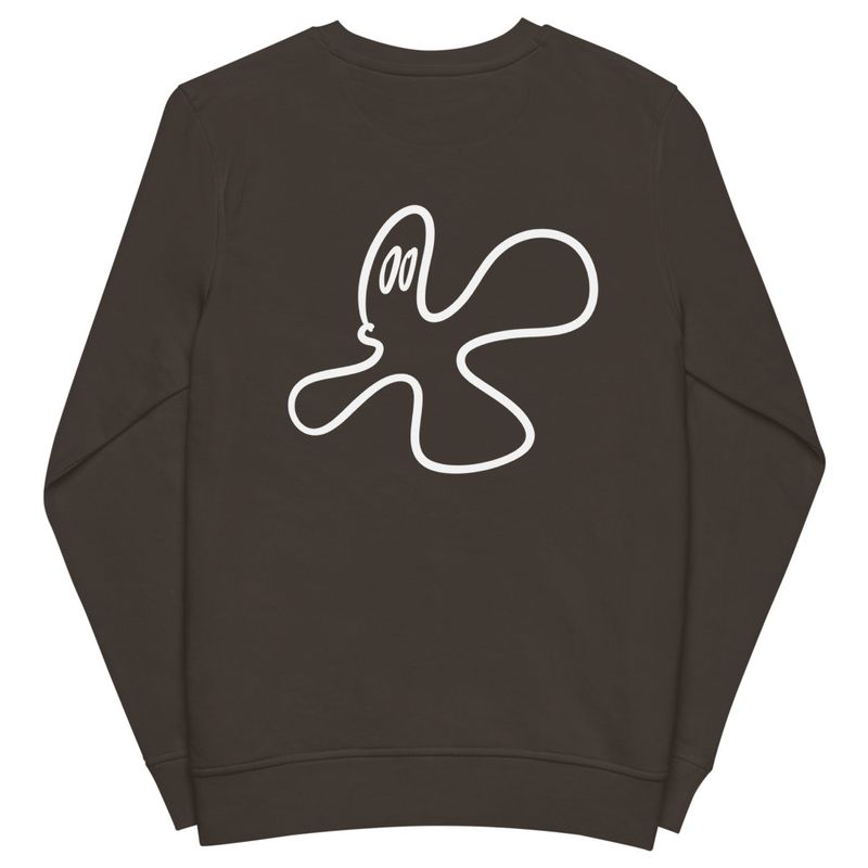 Spectre #1 (BACK PRINT) organic Unisex Long-Sleeve Sweatshirt 