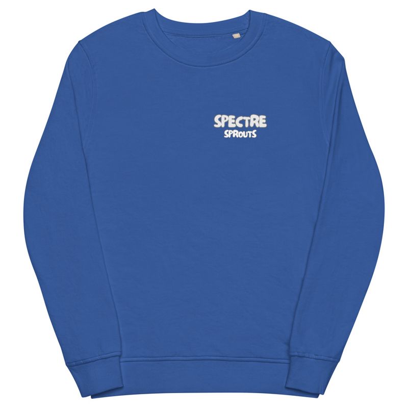 Spectre #1 (BACK PRINT) organic Unisex Long-Sleeve Sweatshirt 