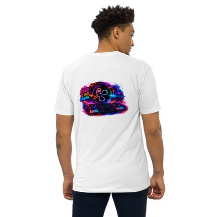 Sound Is Our Language Heavy Weight T Shirt (white)