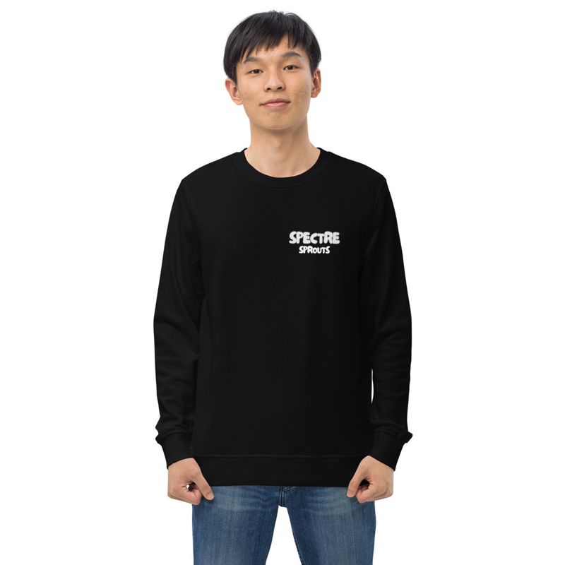 Spectre #1 (BACK PRINT) organic Unisex Long-Sleeve Sweatshirt 