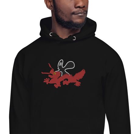 Chinese New Year Dragon Embroidery Jumper spectre #1 + Playful Dragon of Prosperity