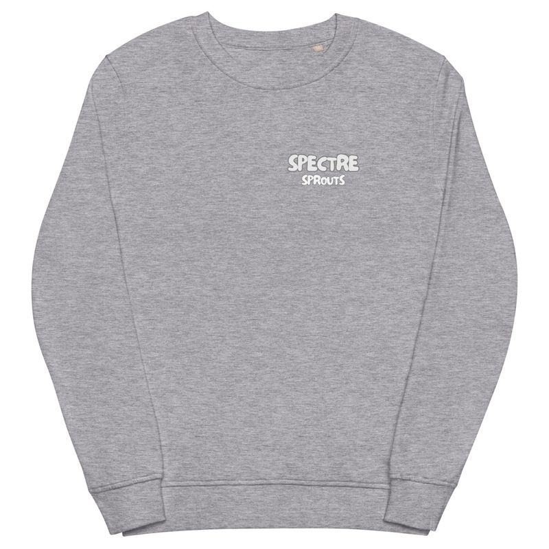 Spectre #1 (BACK PRINT) organic Unisex Long-Sleeve Sweatshirt 
