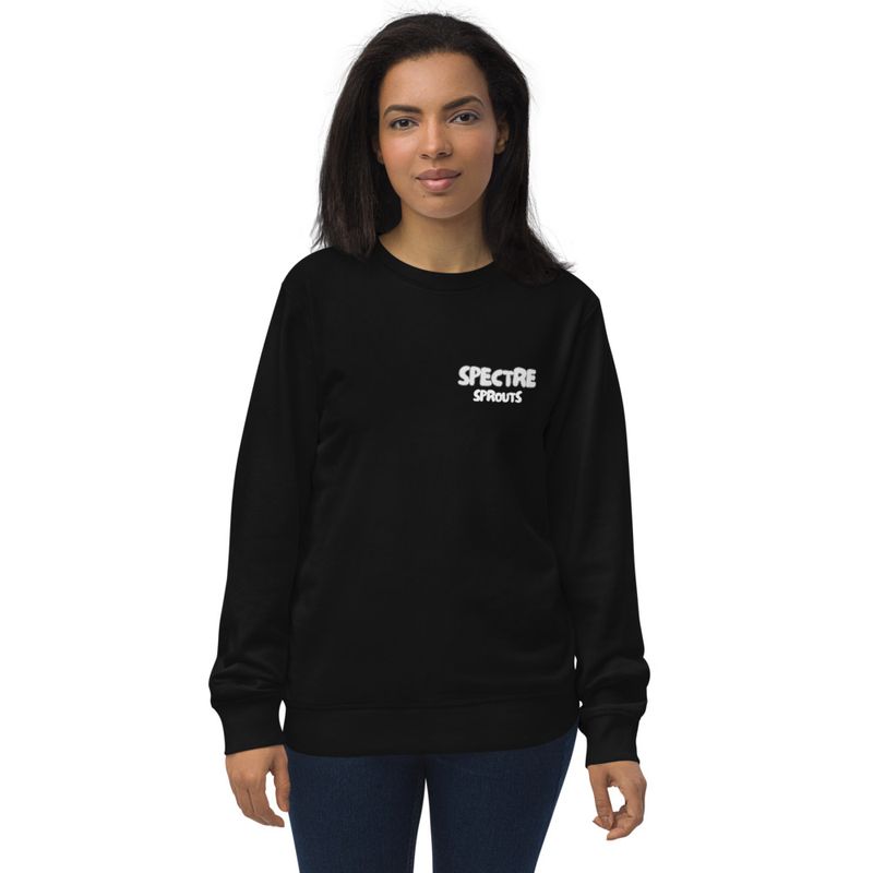 Spectre #1 (BACK PRINT) organic Unisex Long-Sleeve Sweatshirt 