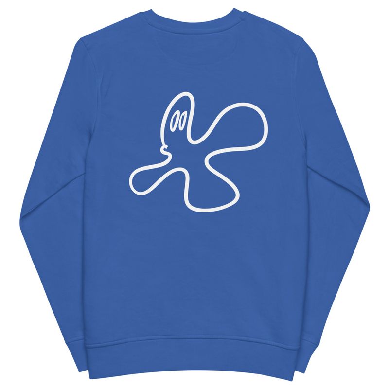 Spectre #1 (BACK PRINT) organic Unisex Long-Sleeve Sweatshirt 