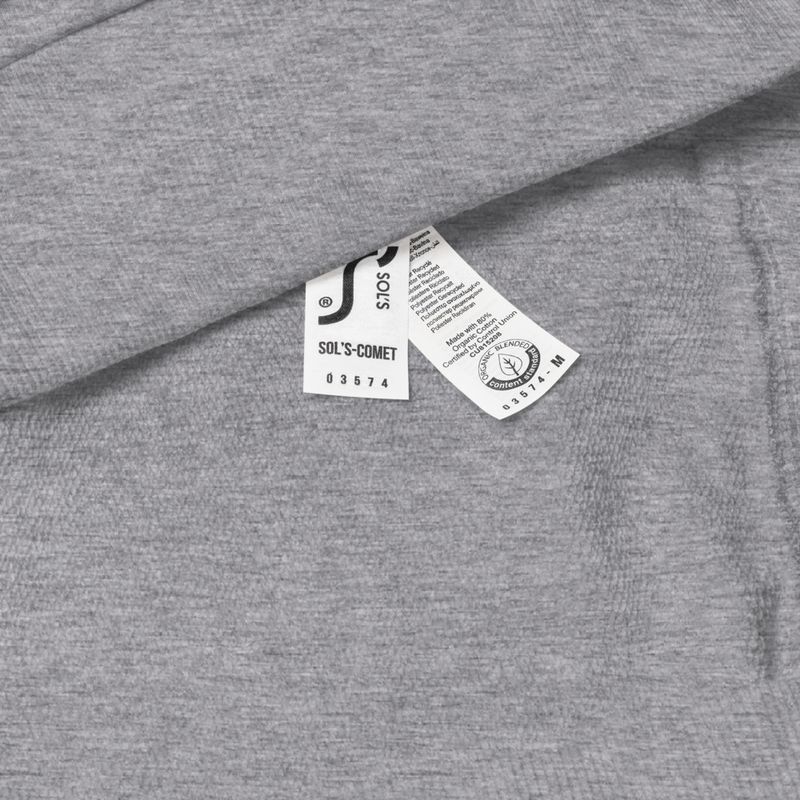Spectre #1 (BACK PRINT) organic Unisex Long-Sleeve Sweatshirt 