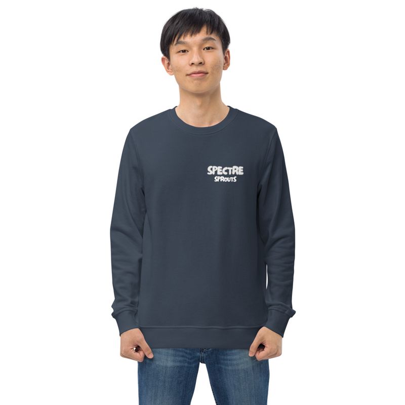 Spectre #1 (BACK PRINT) organic Unisex Long-Sleeve Sweatshirt 