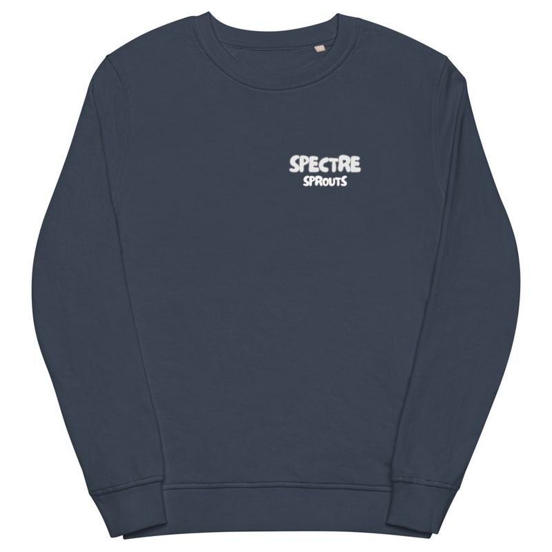 Spectre #1 (BACK PRINT) organic Unisex Long-Sleeve Sweatshirt 