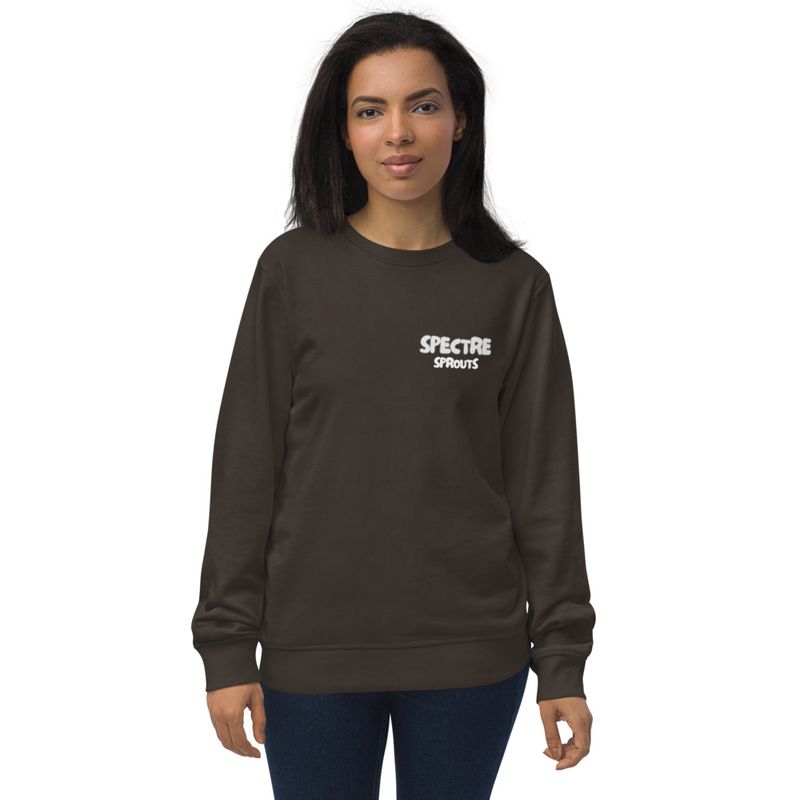 Spectre #1 (BACK PRINT) organic Unisex Long-Sleeve Sweatshirt 
