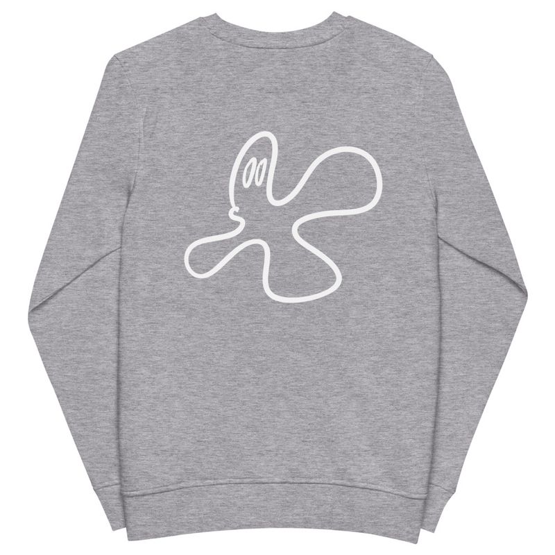 Spectre #1 (BACK PRINT) organic Unisex Long-Sleeve Sweatshirt 