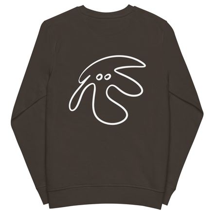 Spectre #3 (BACK PRINT) organic Unisex Long-Sleeve Sweatshirt 