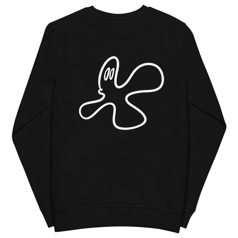 Spectre #1 (BACK PRINT) organic Unisex Long-Sleeve Sweatshirt 