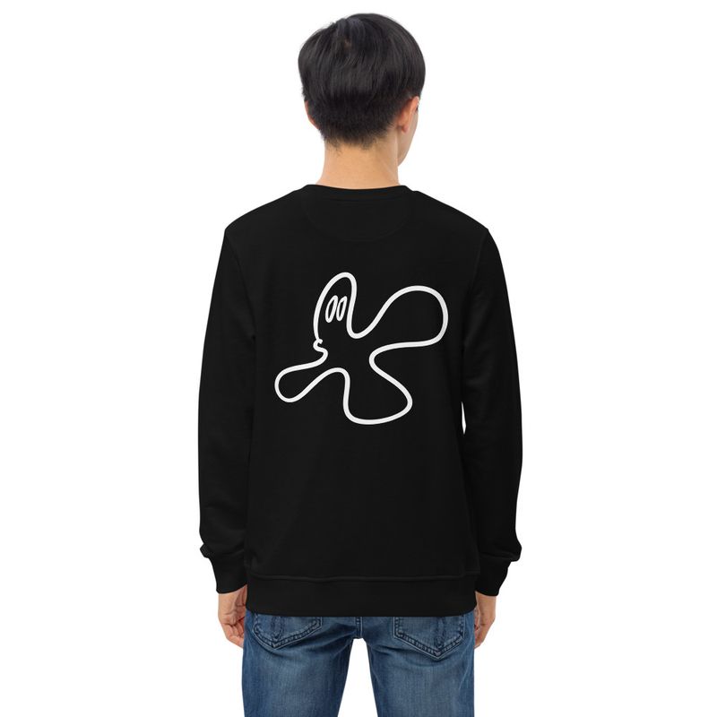 Spectre #1 (BACK PRINT) organic Unisex Long-Sleeve Sweatshirt 