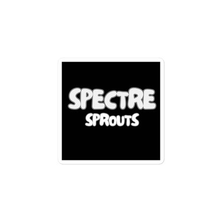 Specter Sprouts Logo Sticker  3&quot; X 3&quot;