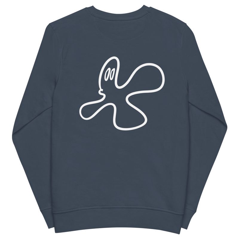 Spectre #1 (BACK PRINT) organic Unisex Long-Sleeve Sweatshirt 